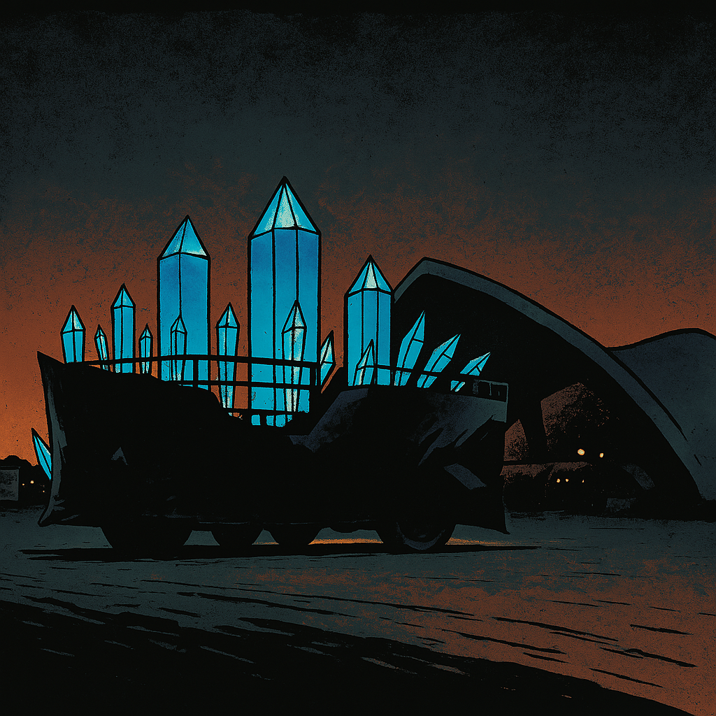Crystal Ship Silhouette